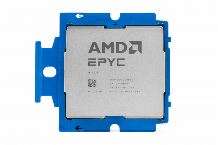 Процессор AMD EPYC 9115 (16c/32t, 2.6GHz-4.1GHz, 155W)