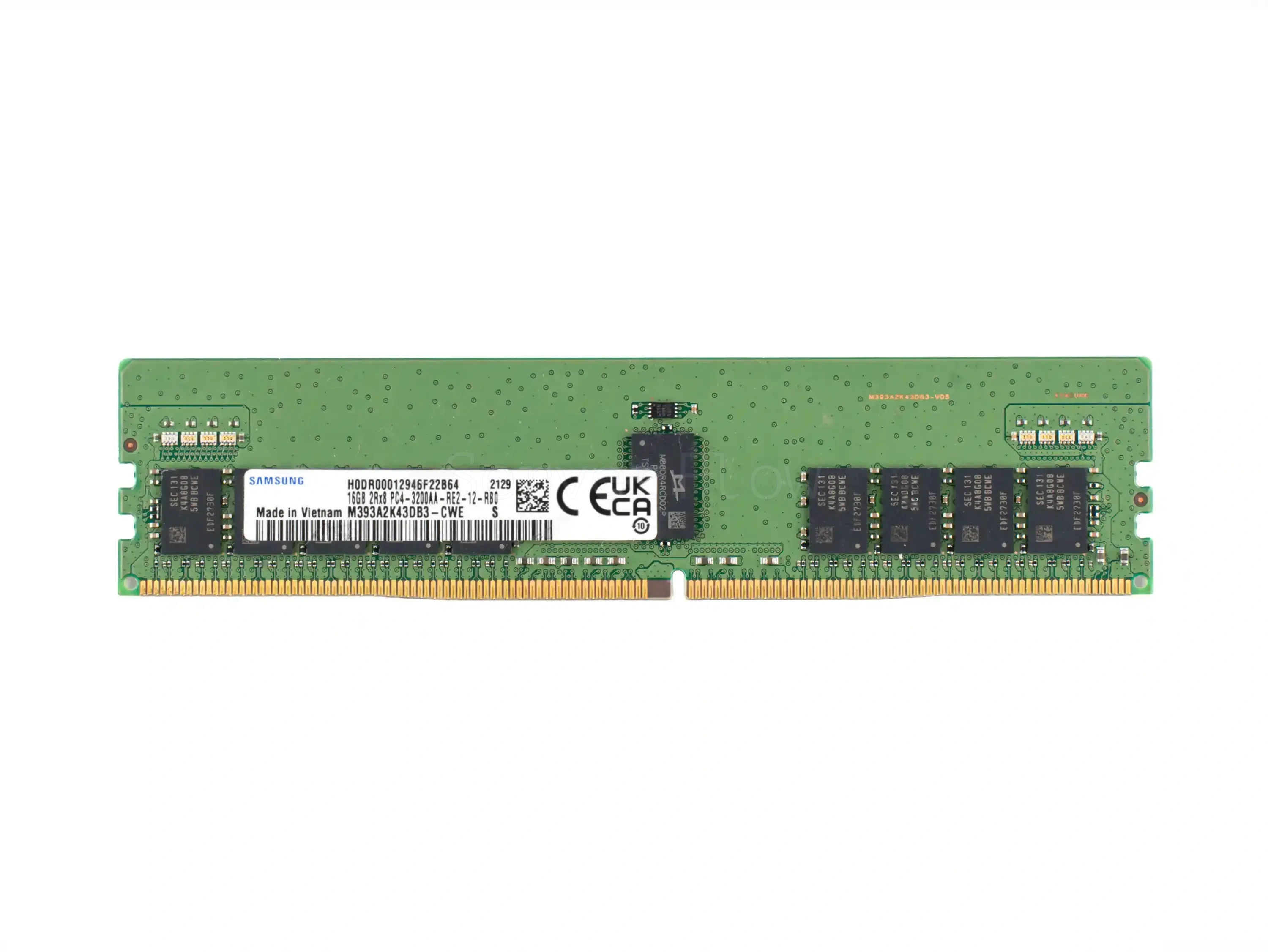Оперативная память 16GB DDR4 ECC REG Samsung 3200Mhz 2Rx8 [M393A2K43DB3-CWE]