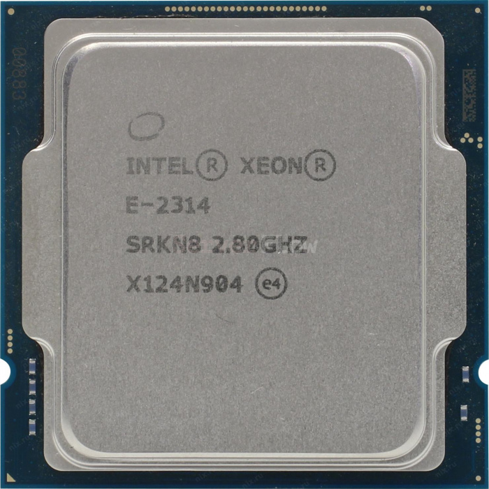 Процессор Intel Xeon E-2314 (4c/4t, 2.8GHz-4.5GHz, 65W)