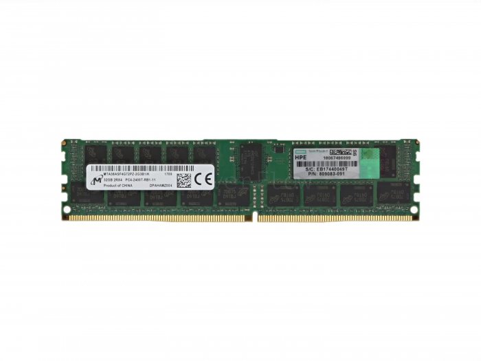 Оперативная память 32GB DDR4 ECC REG HPE 2400Mhz 2Rx4 [809083-091]