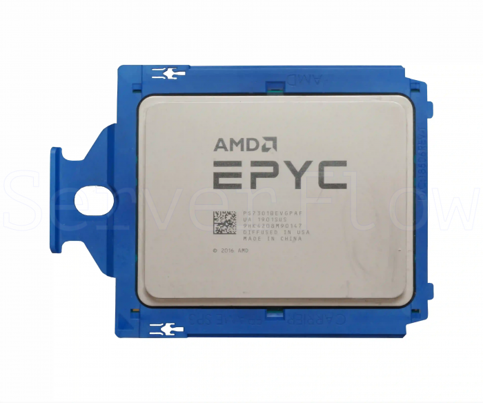 Процессор AMD EPYC 7301 (16c/32t, 2.2GHz-2.7GHz,170W)