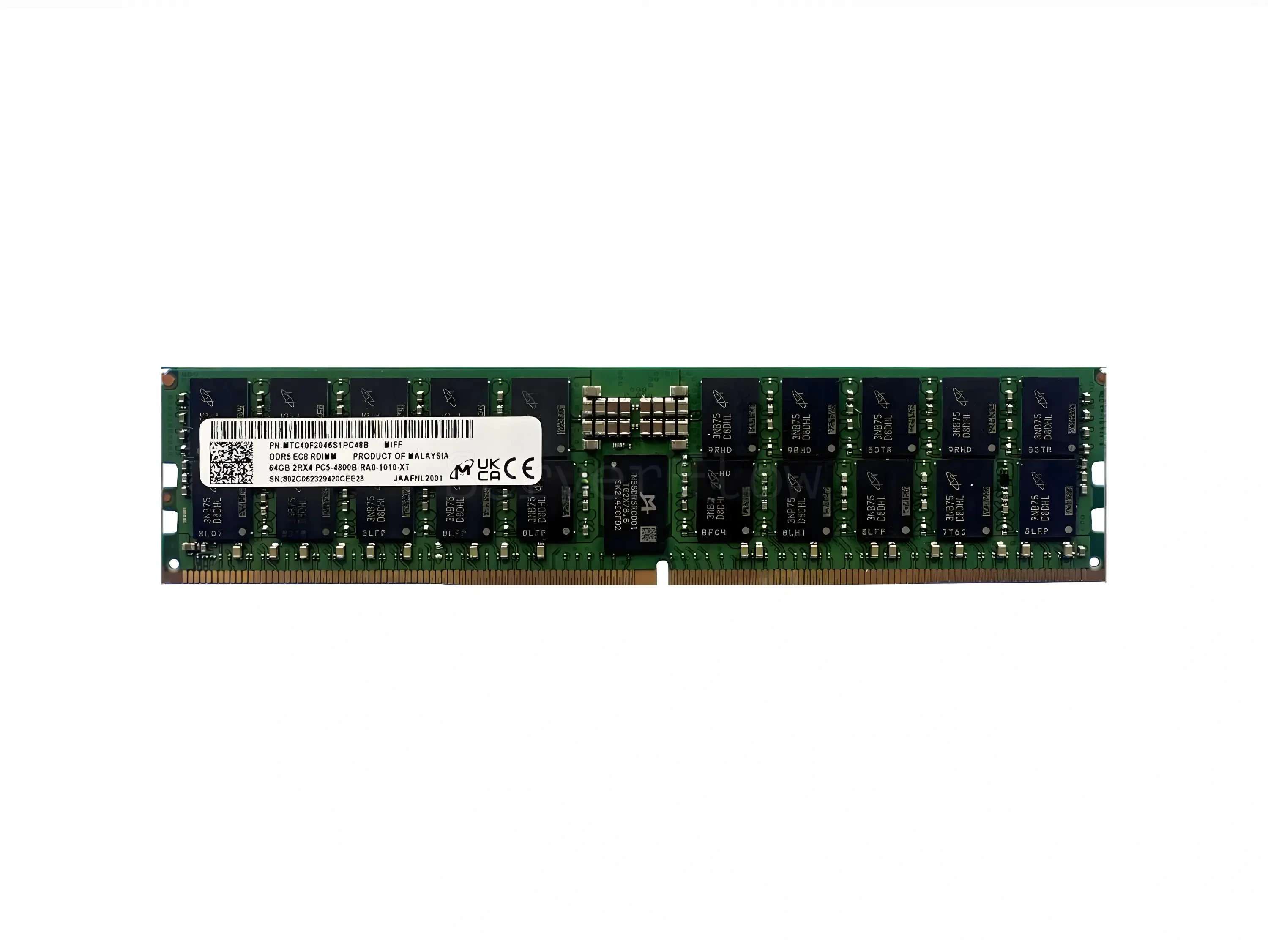 Оперативная память 64GB DDR5 ECC REG Micron 4800Mhz 2Rx4 [MTC40F2046S1RC48B]