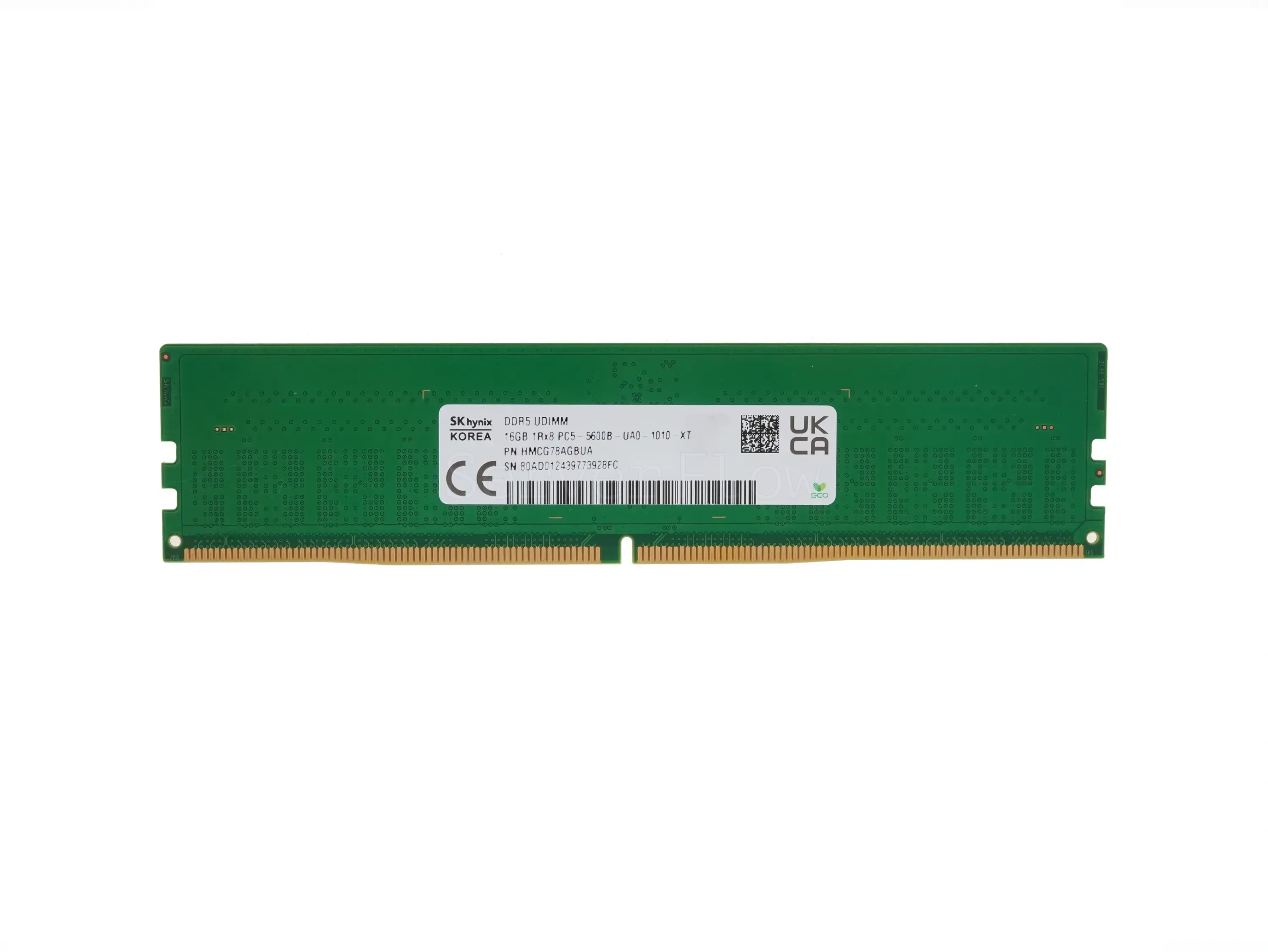 Оперативная память 16GB DDR5 UDIMM SK Hynix 5600Mhz 1Rx8 [HMCG78AGBUA]