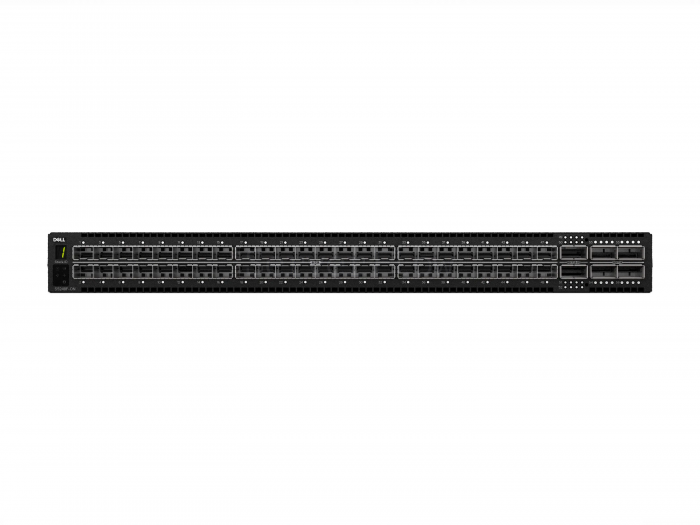 Коммутатор Dell PowerSwitch S5248F-ON PS/IO Airflow (48x SFP28 25 Гбит/с, 4x QSFP28 100 Гбит/с, 2x QSFP-DD 200 Гбит/с)