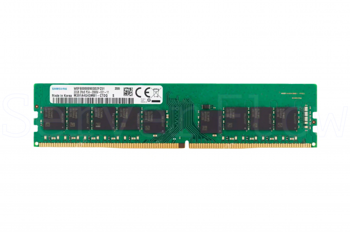 Оперативная память 32GB DDR4 ECC UDIMM Samsung 2666Mhz 2Rx8 [M391A4G43MB1-CTD]