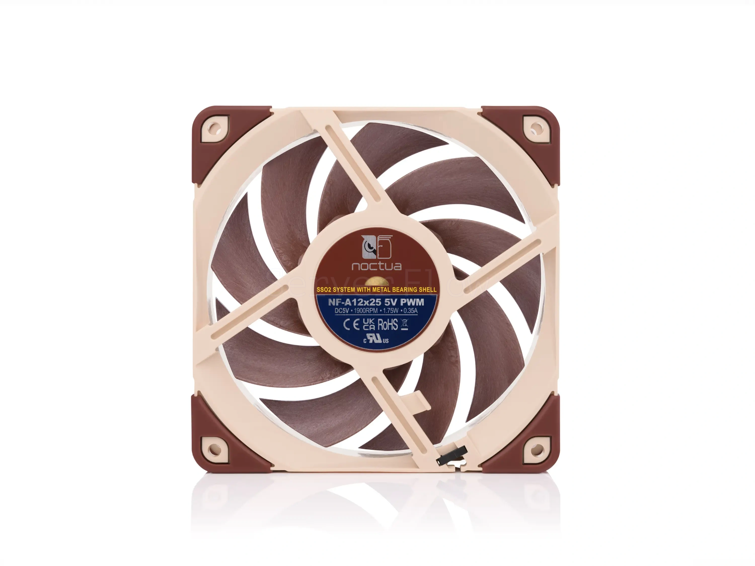 Корпусный вентилятор Noctua NF-A12x25 5V PWM 120mm