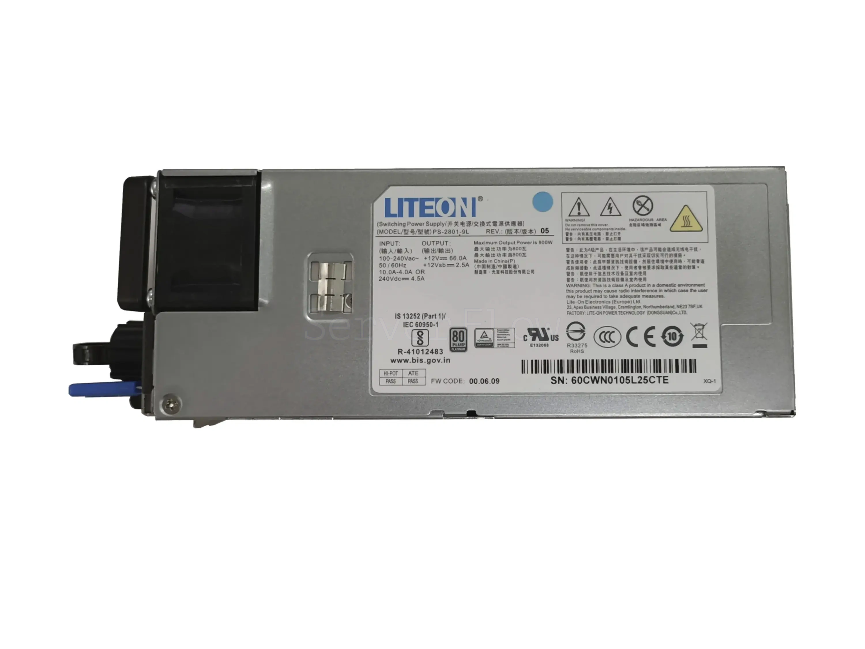 Блок питания LITEON PS-2801-9L (800W)