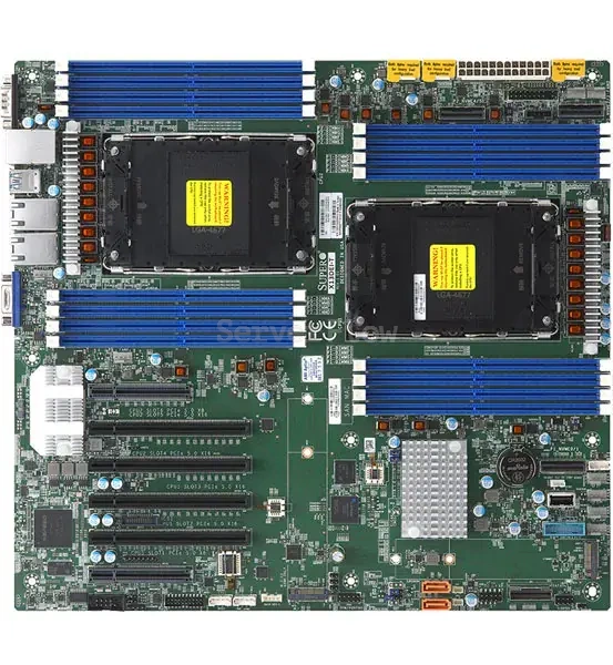 Материнская плата X13DEI-T(2x LGA4677, Intel® Xeon® 5th/4th, EATX)