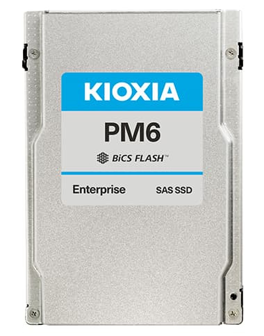 SSD-накопитель Kioxia PM6-V SAS 24G 800GB [KPM61VUG800G]