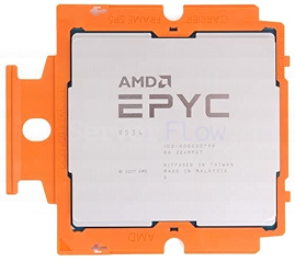 Процессор AMD EPYC™ 9534 (64/128, 2.45GHz-3.7GHz, 280W, 256MB L3)