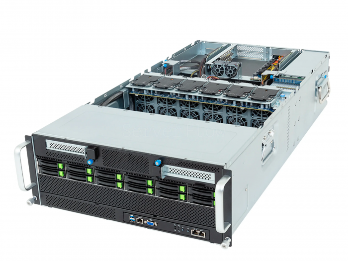 GIGABYTE G494-SB4-AAP2 (8× RTX PRO 6000 BSE 96GB, 2× Xeon 6760P, RAM 1.1TB)