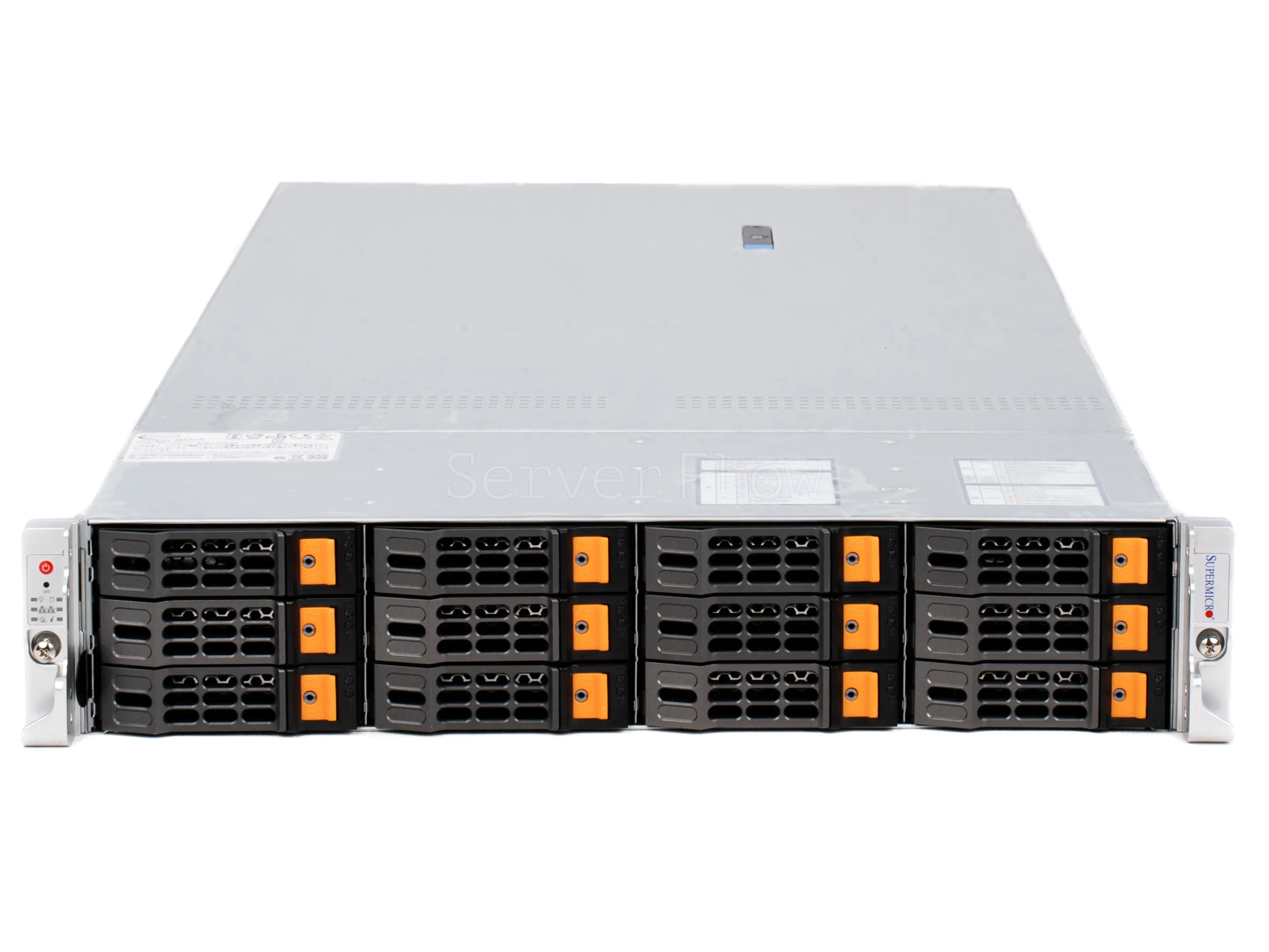 Supermicro AS-2025HS-TNR (2× Radeon AI PRO R9700 32GB, 2× EPYC 9124, RAM 128GB)