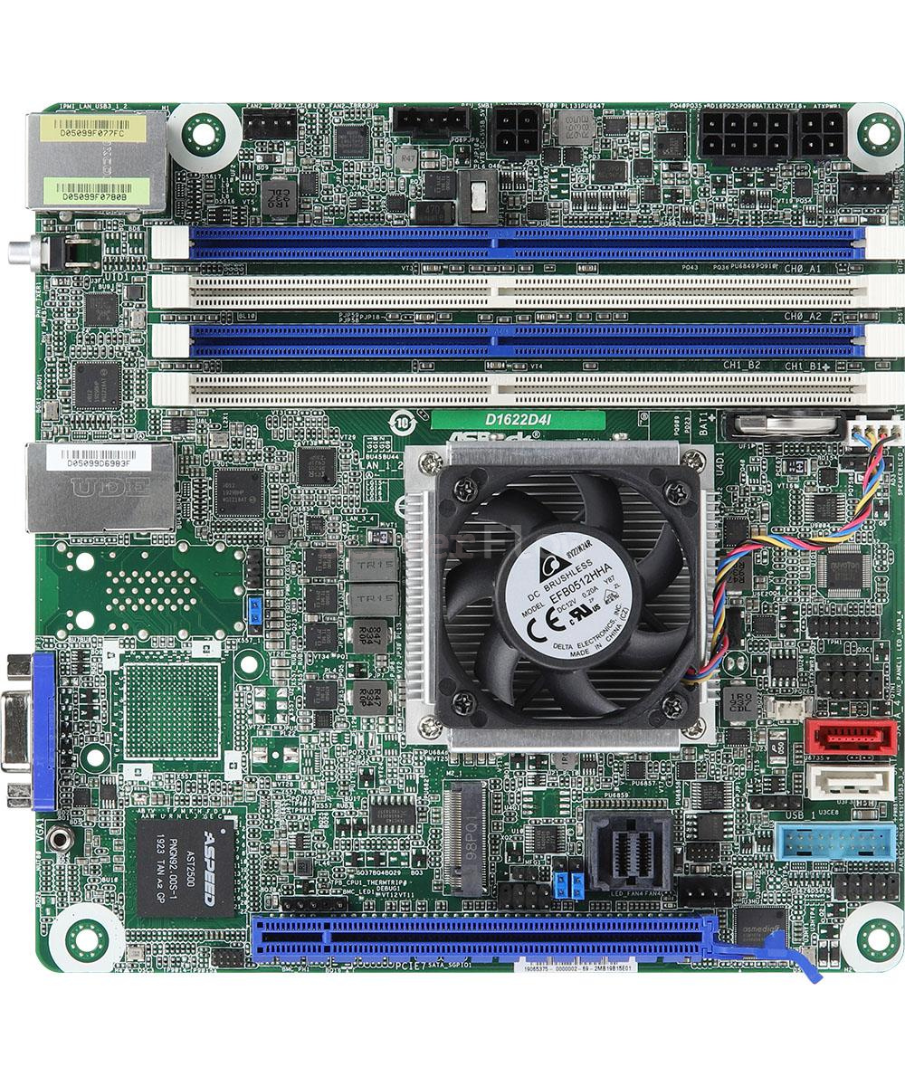 Материнская плата ASRock D1622D4I