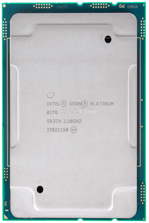 Процессор Intel Xeon Platinum 8170 (26c/52t, 2.1GHz-3.7GHz, 165W)