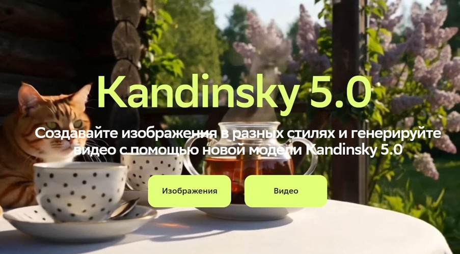 Kandinsky 5.0 от Сбер теперь в открытом доступе!