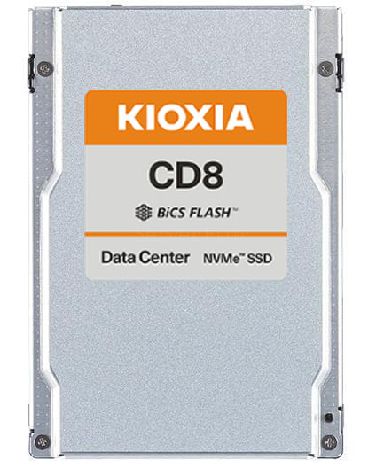 SSD-накопитель Kioxia CD8-V 800GB 2.5" U.2 [KCD81VUG800G]
