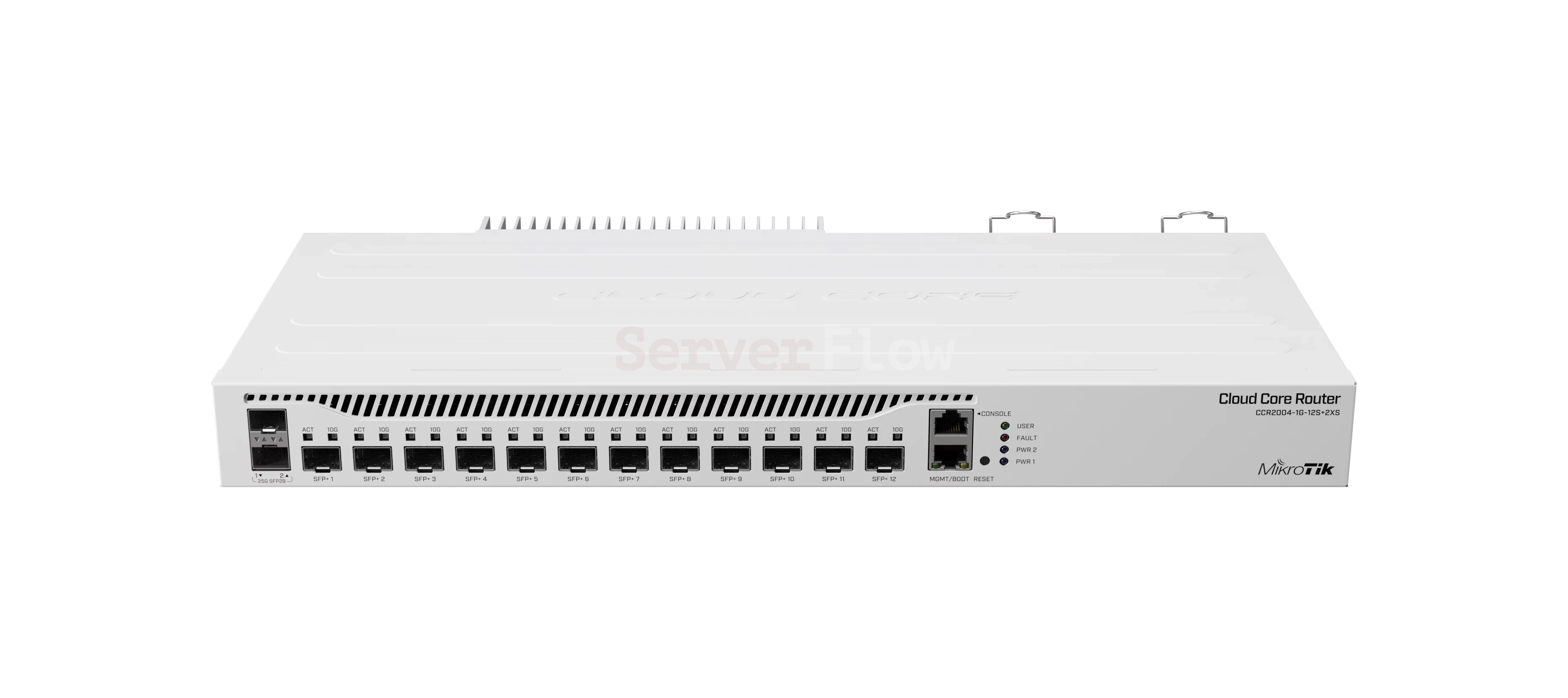 Коммутатор MikroTik CCR2004-1G-12S+2XS (12x SFP+ 10 Гбит/с, 2x SFP28 25 Гбит/с)