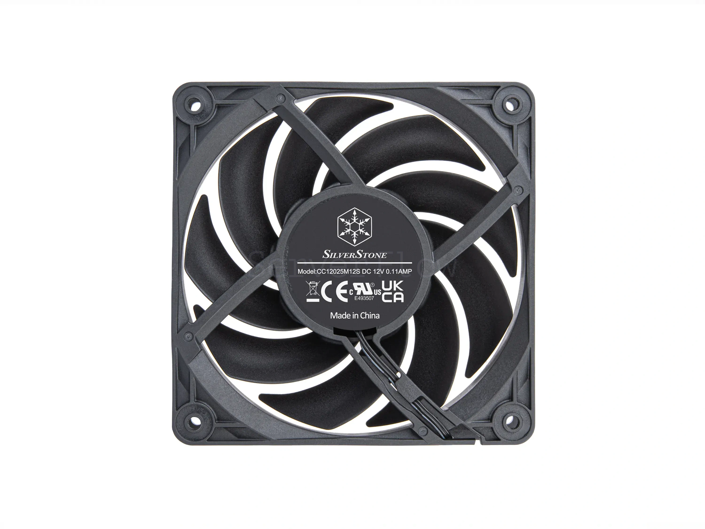 Корпусный вентилятор SilverStone VISTA 120F 120mm [SST-VS120B-F]