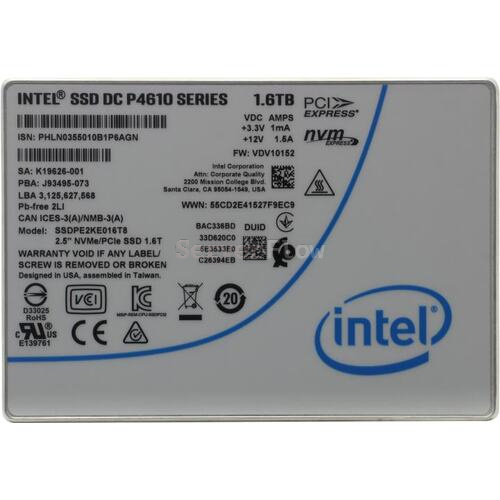 SSD-накопитель Intel DC P4610 1.6TB