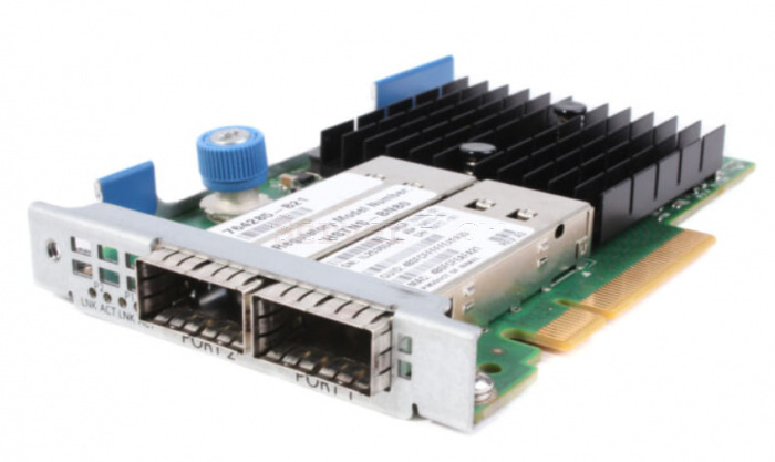 Сетевая карта HP FlexibleLOM InfiniBand FDR/Ethernet, 544FLR 2x10/40GB QSFP+ ( 661686-001, 649282-B21, 656090-001 )