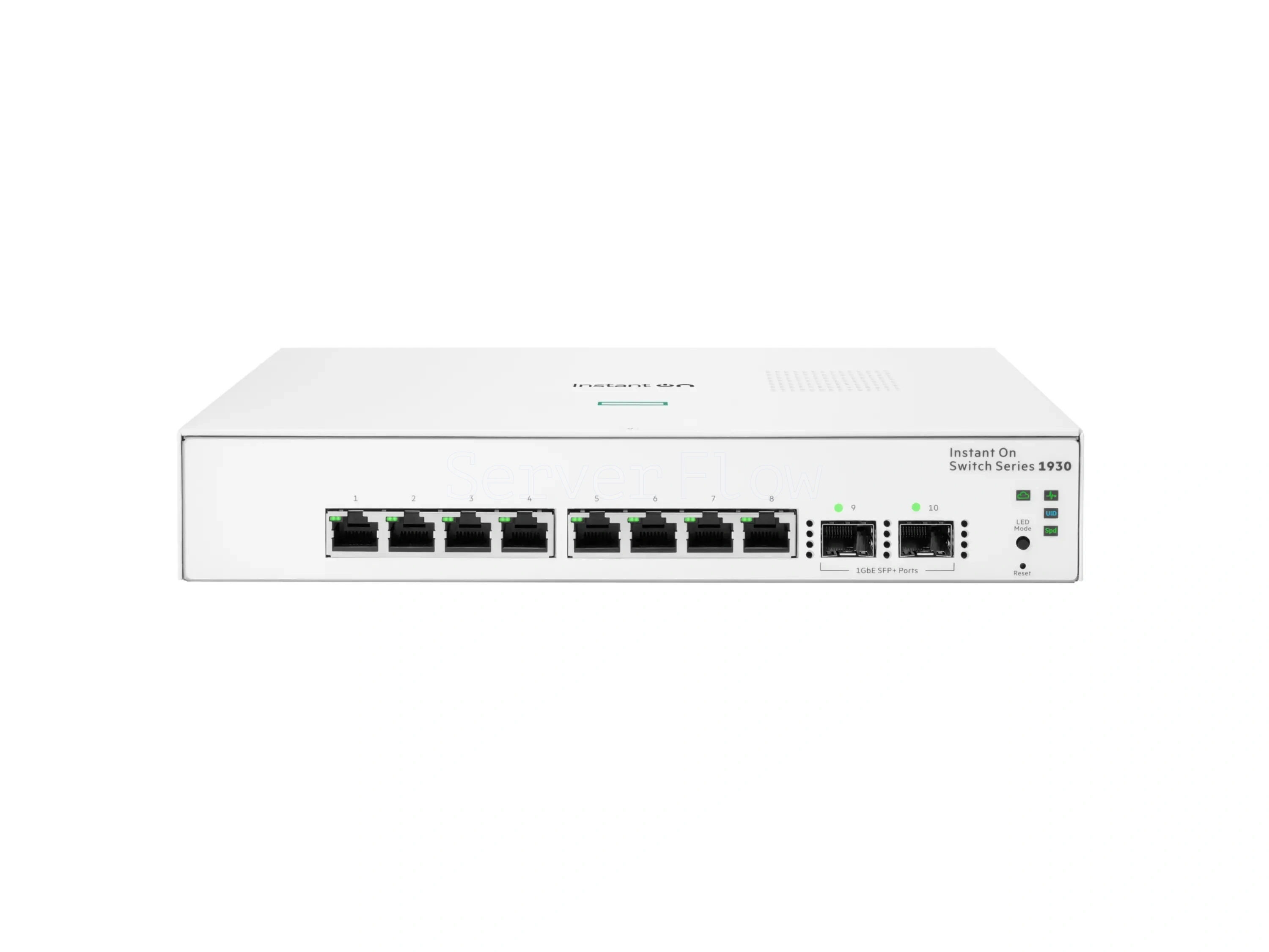 Коммутатор HPE Networking Instant On 1930 8G 2SFP (8x RJ-45 1 Гбит/с, 2x SFP 1 Гбит/с) [JL680A]
