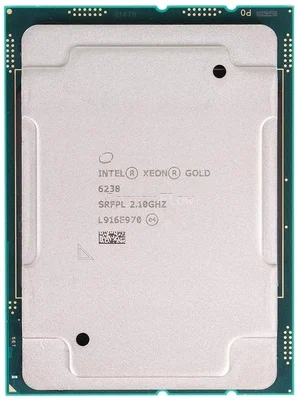 Процессор Intel Xeon Gold 6238 (22c/44t, 2.1GHz-3.7GHz, 140W)