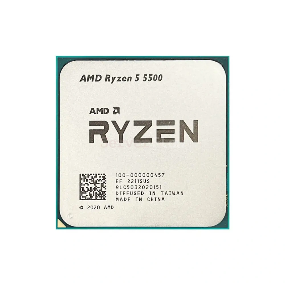 Процессор AMD Ryzen 5 5500 (6c/12t, 3.6-4.2GHz, 65W)