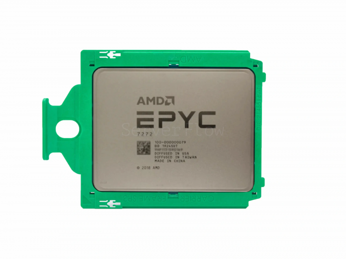 Процессор AMD EPYC 7272 (12c/24t, 2.9GHz-3.2GHz, 120W)