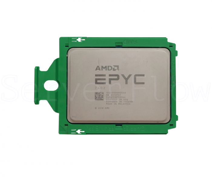 Процессор AMD EPYC 7402 (24c/48t, 2.8GHz-3.35GHz, 180W)