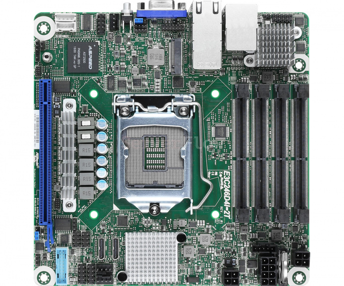 Материнская плата ASRock E3C246D4I-2T