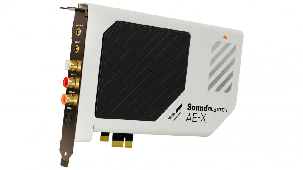 Creative представляет звуковую карту Sound Blaster AE-X с усилителем 600 Ом и поддержкой 32 бит/384 кГц