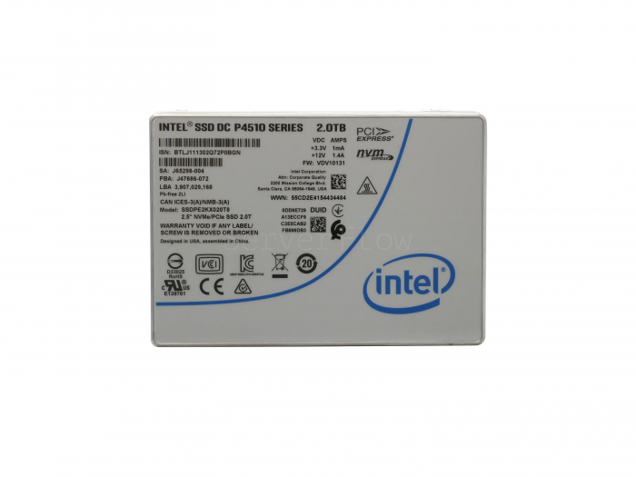 SSD-накопитель Intel DC P4510 2TB 2.5" U.2 [SSDPE2KX020T801]