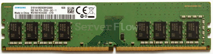 Оперативная память 8GB DDR4 ECC REG Samsung 2666Mhz 1Rx8(M393A1K43BB1-CTD6Y)