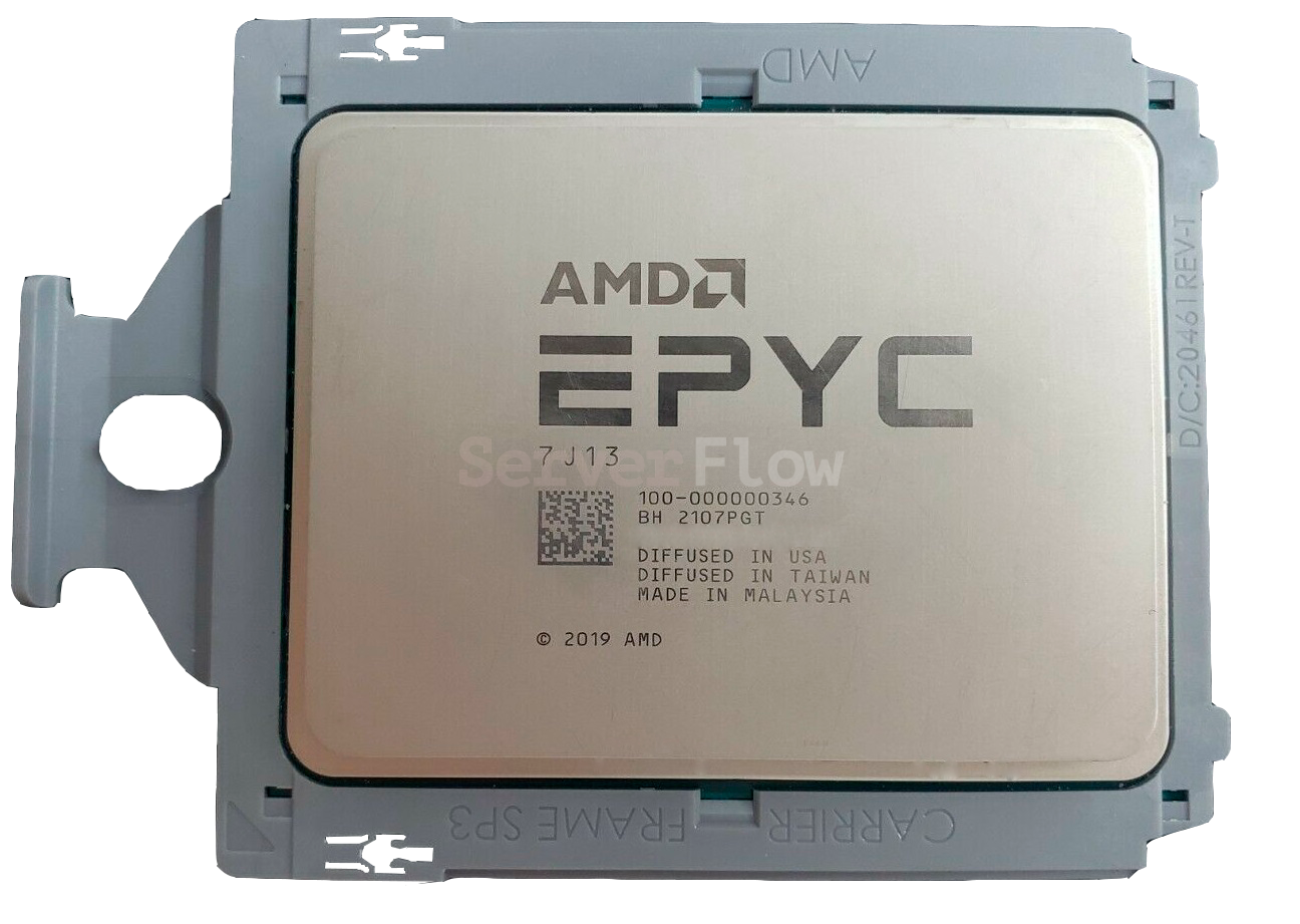 Процессор AMD EPYC 7J13 (64c/128t, 2.45GHz-3.5GHz, 280W)