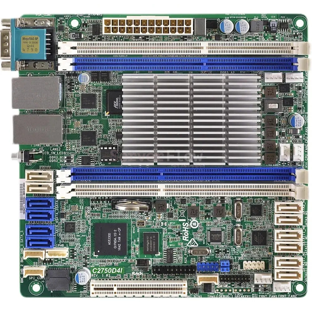 Материнская плата ASRock C2750D4I