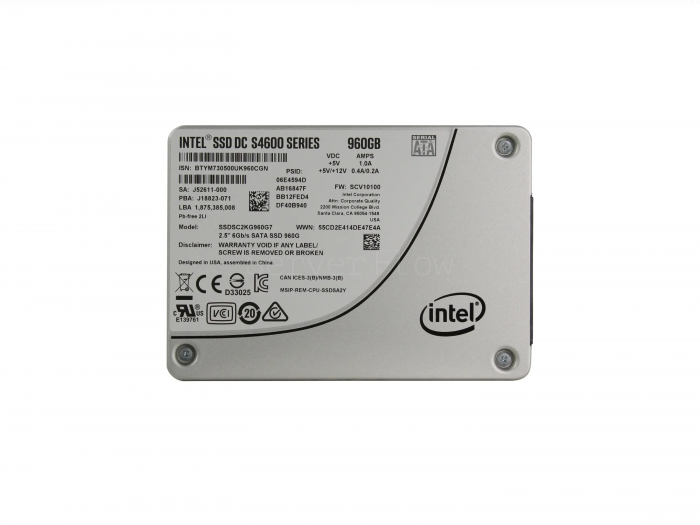 SSD-накопитель Intel DC S4600 960GB 2.5" SATA 6Gb/s [SSDSC2KG960G701]