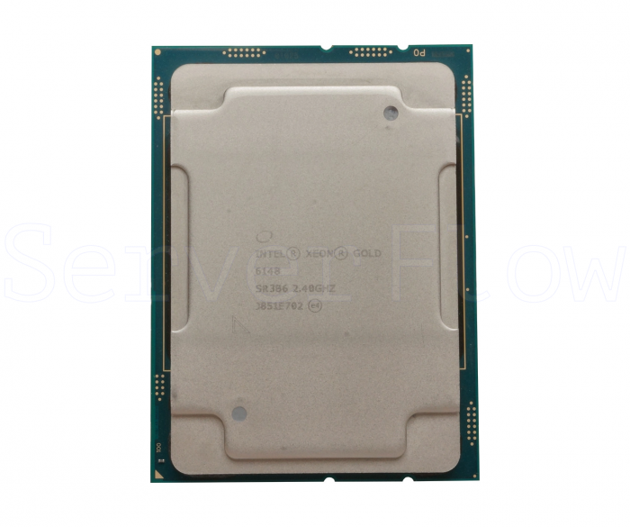 Процессор Intel Xeon Gold 6148 (20c/40t, 2.4GHz-3.7GHz, 150W)