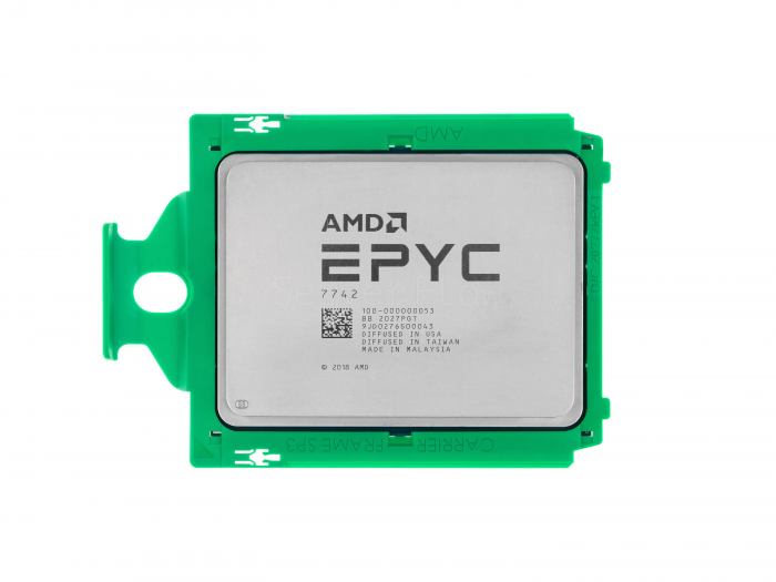 Процессор AMD EPYC 7742 (64c/128t, 2.25GHz-3.4GHz, 225W)