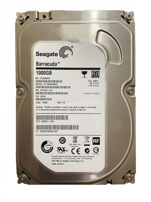 HDD-накопитель Seagate ST1000DM003 1TB