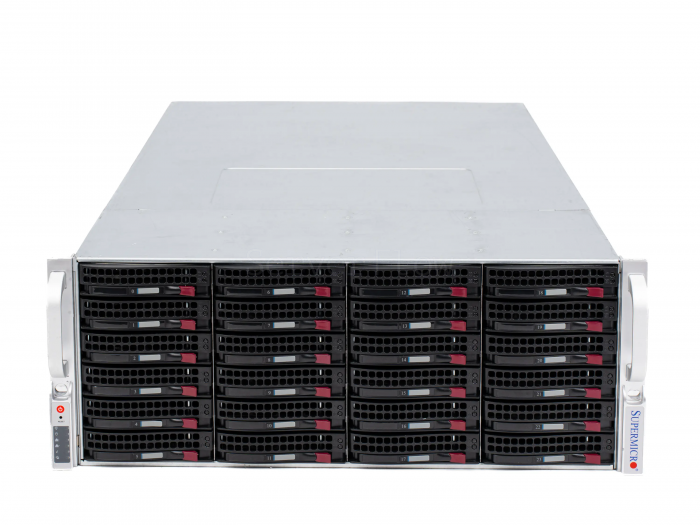 Серверный корпус Supermicro CSE-847 (4U, 24+12 LFF, 2x БП 1280W) [847BE1C-R1K28LPB]