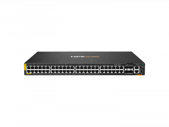 Коммутатор HPE Aruba CX 6200F 48G Class-4 PoE 4SFP+ 740W (48x RJ-45 1 Гбит/с, 4x SFP+ 10 Гбит/с) [JL728B]