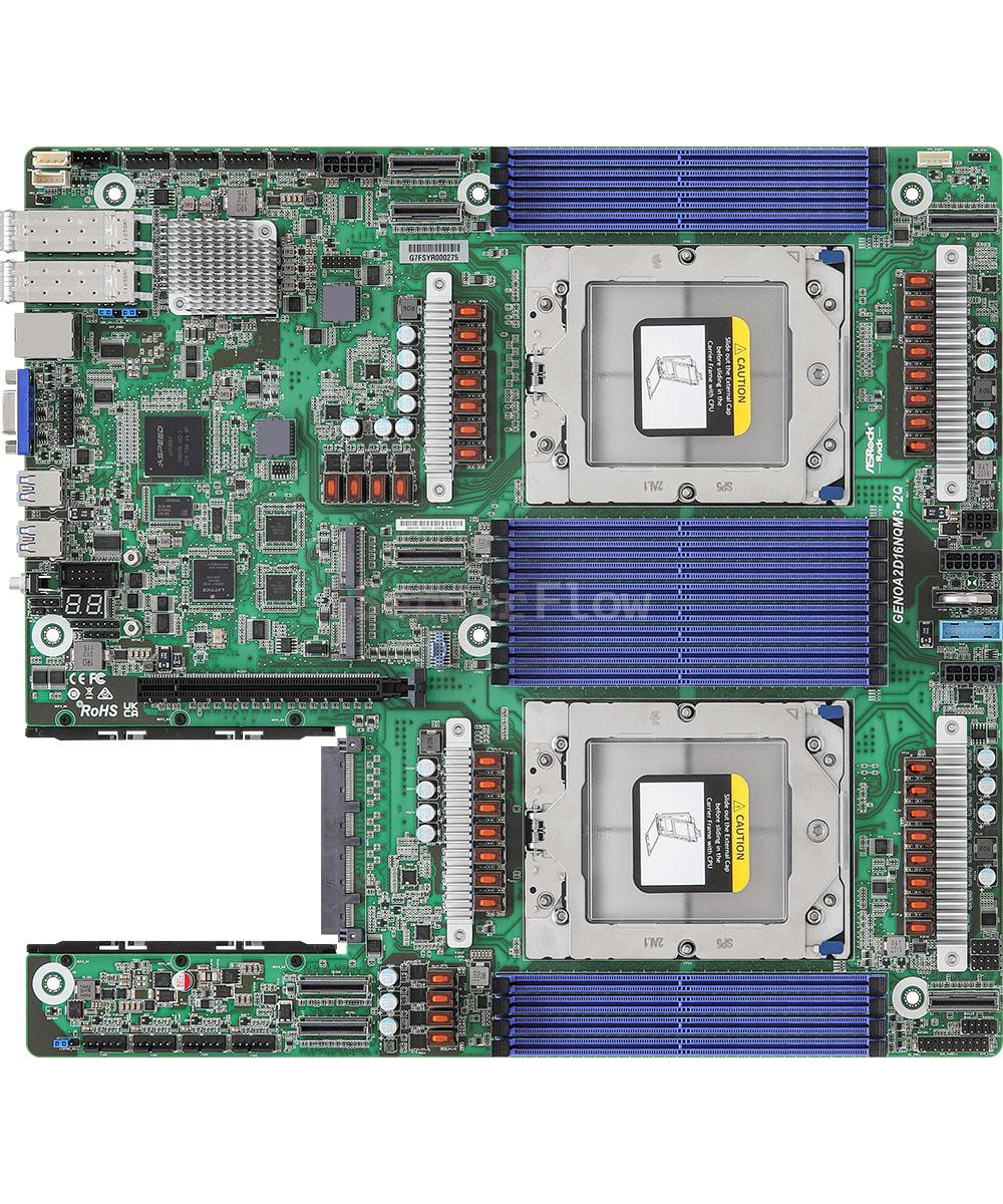 Материнская плата ASRock GENOA2D16NQM3-2Q