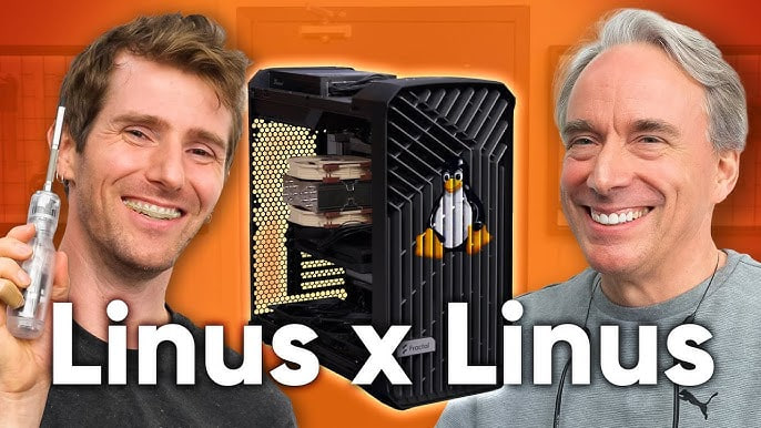 Линус Торвальдс собрал Linux-ПК в новом видео The Linus Tech Tips