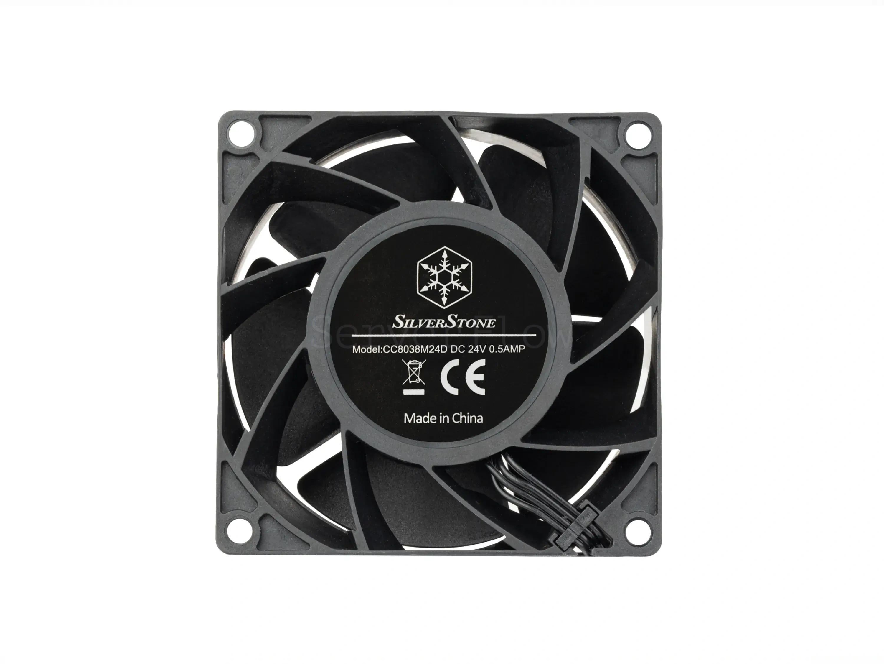 Корпусный вентилятор SilverStone FHS80X 24V 80mm [SST-FHS80X-24V]