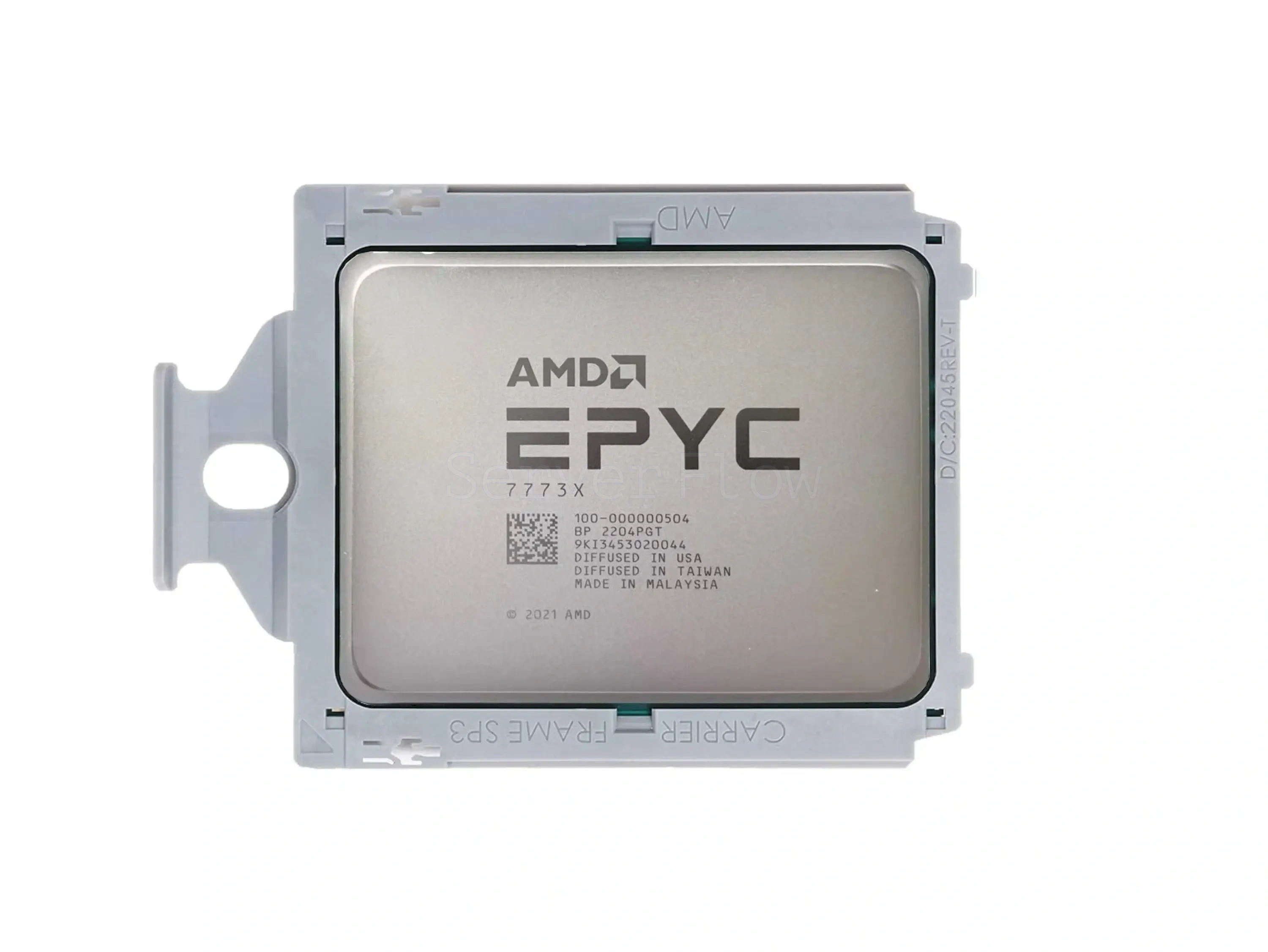 Процессор AMD EPYC 7773X (64c/128t, 2.2GHz-3.5GHz, 280W)