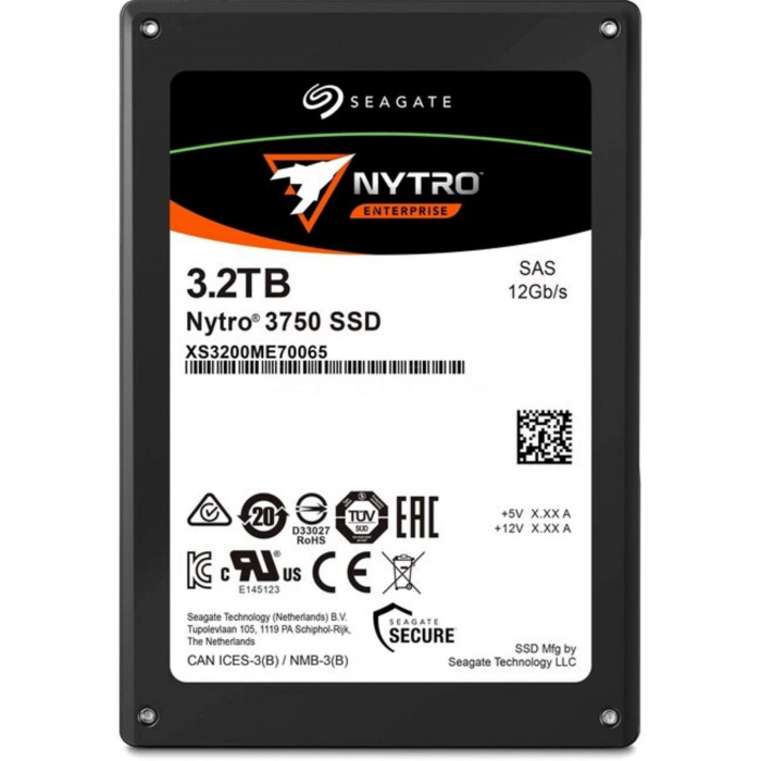 SSD-накопитель Seagate Nytro 3750 SED FIPS/CC SAS 12G 3.2TB [XS3200ME70065]