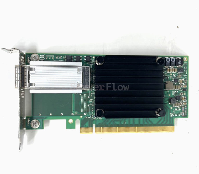 Сетевая карта Mellanox MCX455A-ECAT ConnectX-4 VPI, EDR IB (100Gb/s) and 100GbE,  1x port QSFP28, PCIe3.0x16