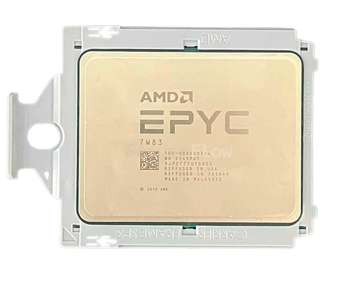 Процессор AMD EPYC 7W83 (64c/128t, 2.45GHz-3.5GHz, 280W)