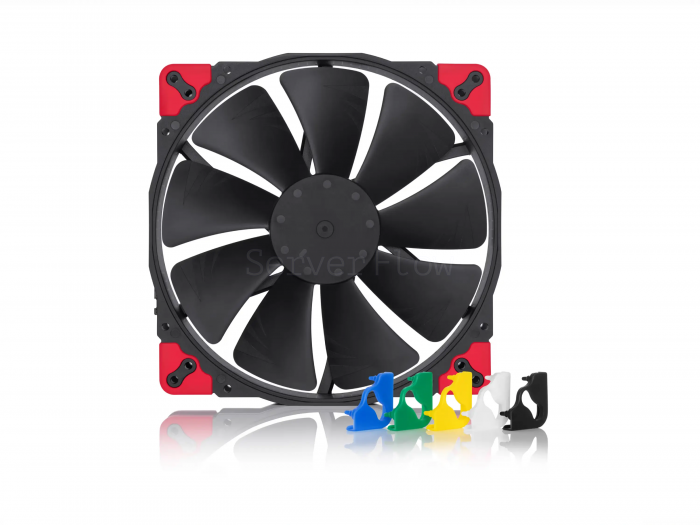 Корпусный вентилятор Noctua NF-A20 PWM chromax.black.swap 200mm