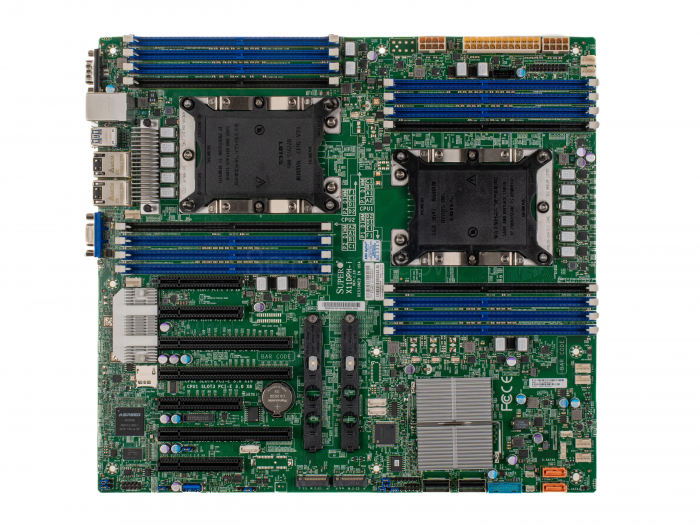 Материнская плата Supermicro X11DPH-i (E-ATX, 2х LGA3647, 16 DIMM) [MBD-X11DPH-i]